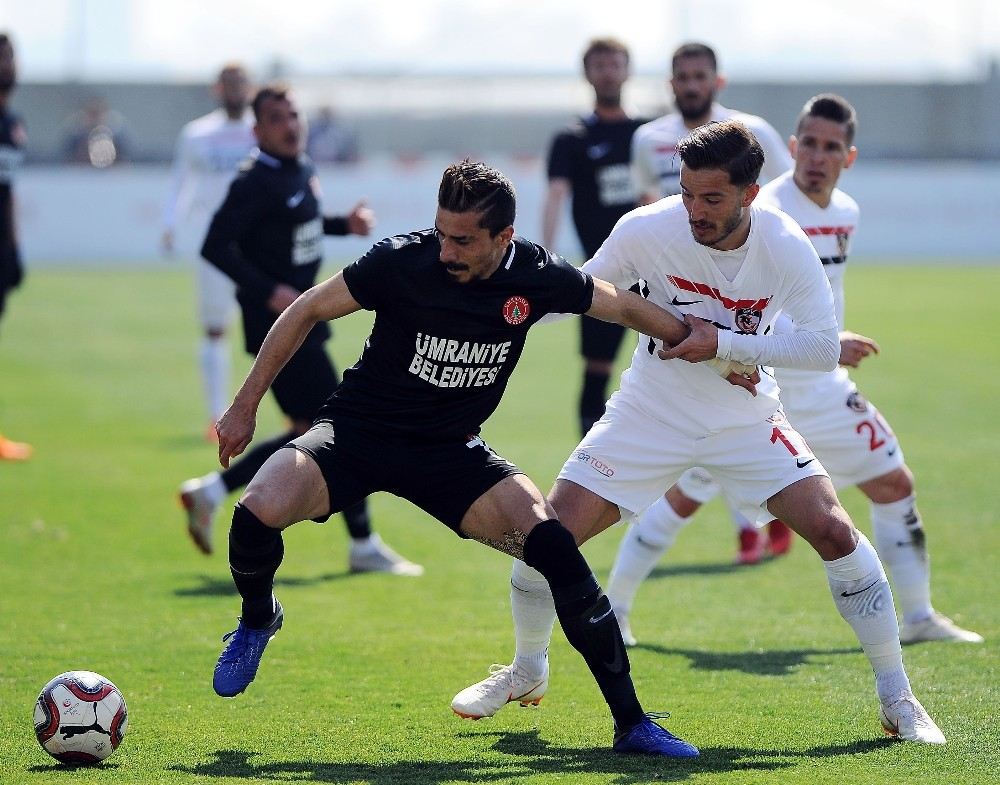 Spor Toto 1. Lig: Ümraniyespor: 1 - Gazişehir Gaziantep: 2