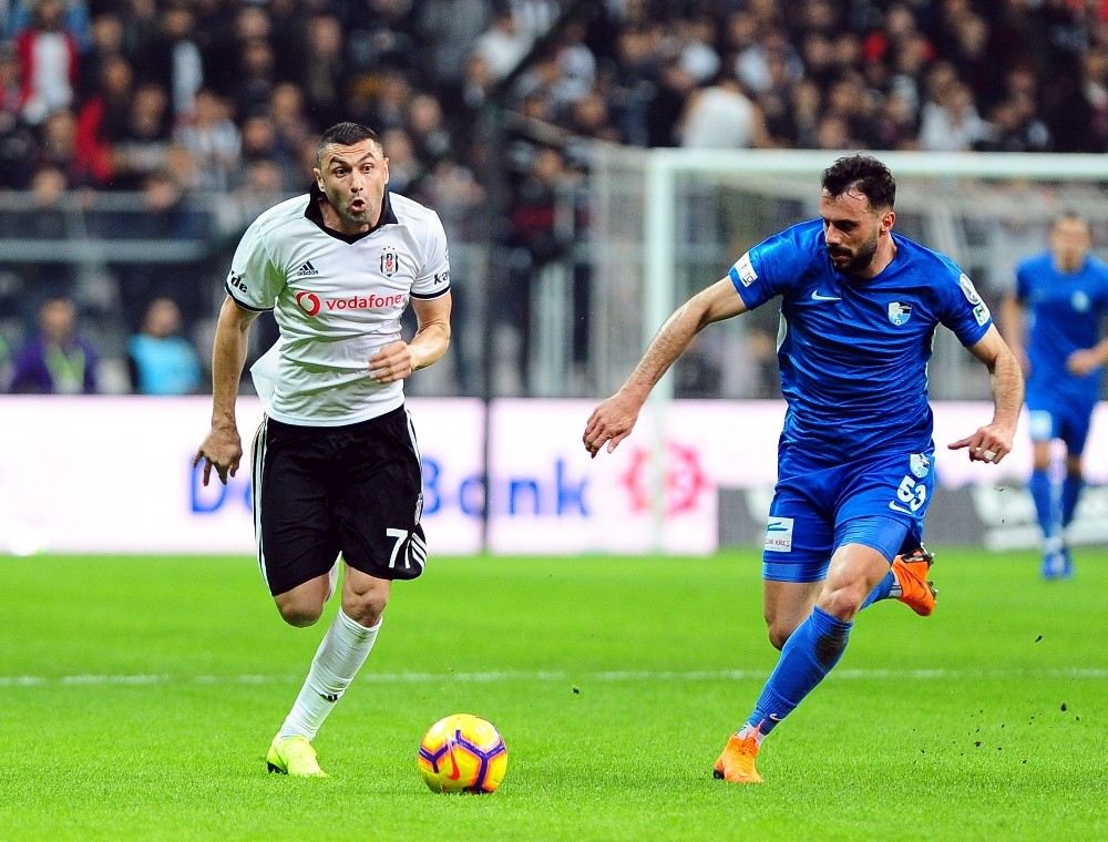 Spor Toto Süper Lig: Beşiktaş: 0 - B.b. Erzurumspor: 0 (İlk Yarı)