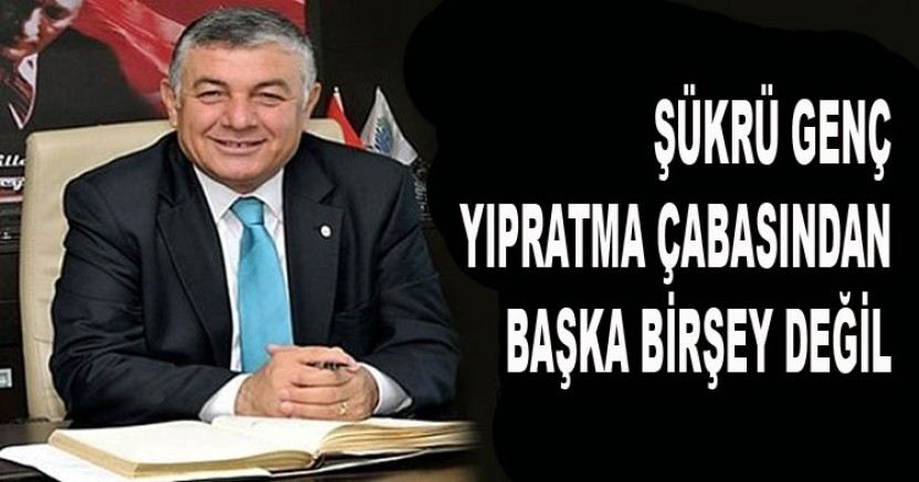 Şükrü Genç İddalara cevap verdi