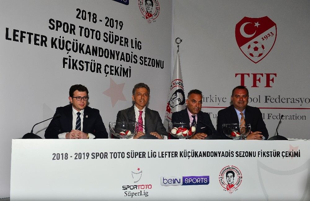 Süper Ligde Yeni Sezon Fikstürü Belli Oldu