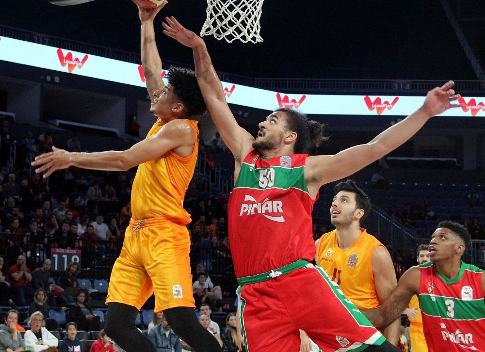 Tahincioğlu Basketbol Süper Ligi: Galatasaray: 81 - Pınar Karşıyaka: 71