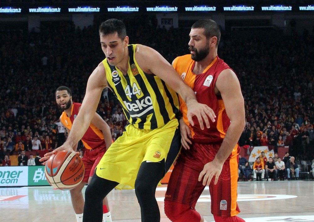 Tahincioğlu Basketbol Süper Ligi: Galatasaray: 84 - Fenerbahçe Beko: 74