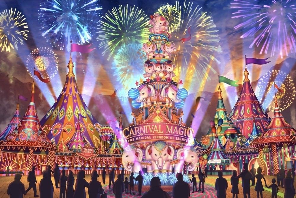 Tai Karnavalı Temalı Park Carnival Magicin Açılışı İçin Hazırlıklar Sürüyor
