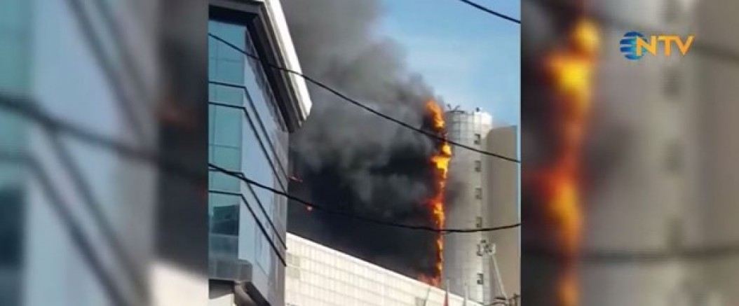 Taksim ilkyardım hastanesinde yangın!