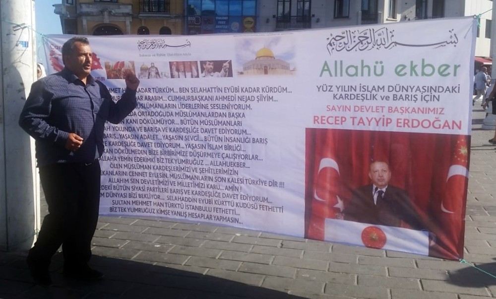 Taksim Meydanında ?Kur Eylemine Gözaltı