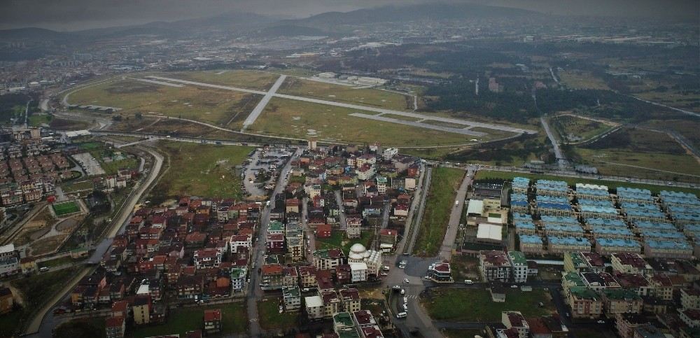 Taşınması Beklenen 4. Kara Havacılık Alay Komutanlığı Havadan Görüntülendi