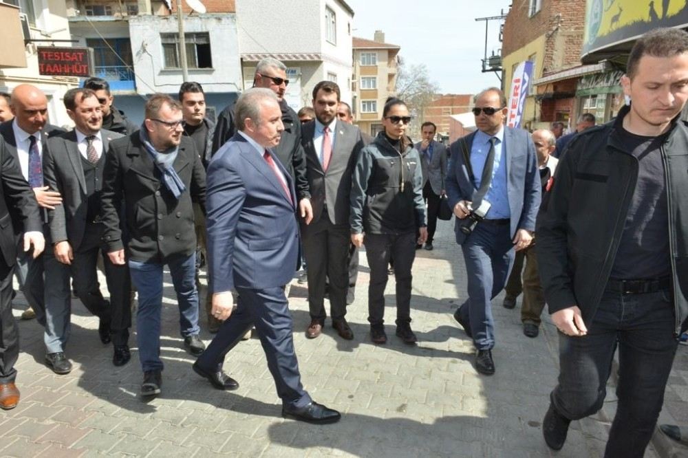 Tbmm Başkanı Şentop Memleketinde Esnafı Gezdi