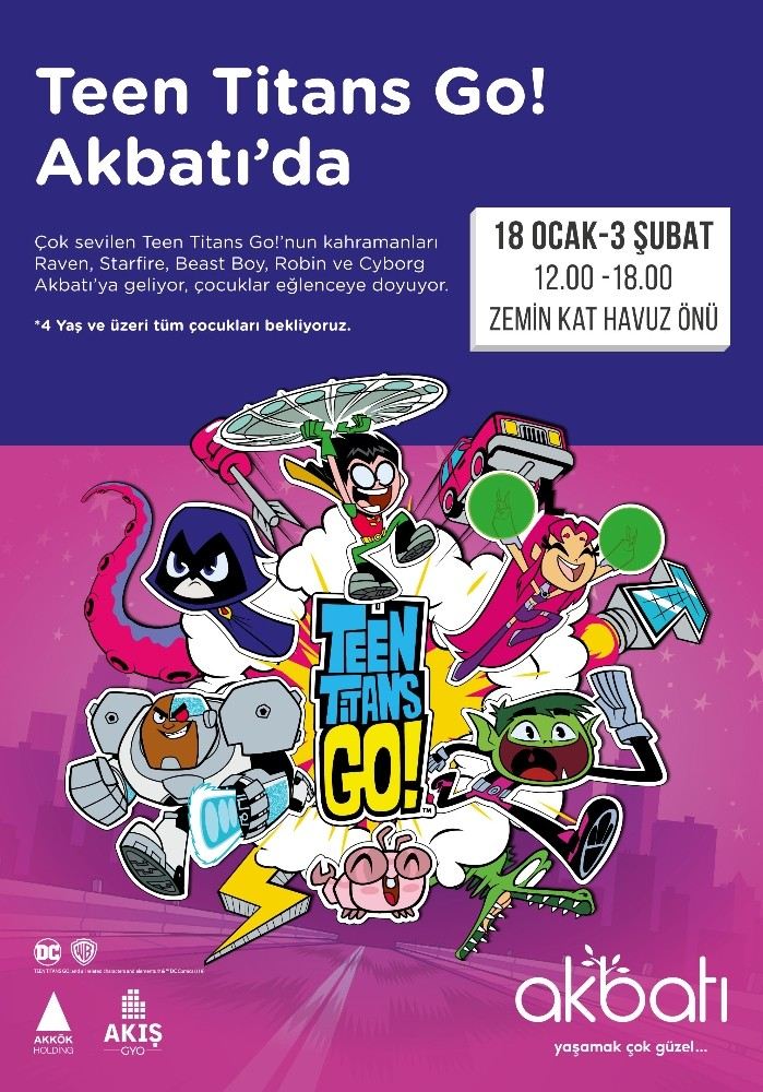 Teen Titans Go Miniklerle Buluşuyor