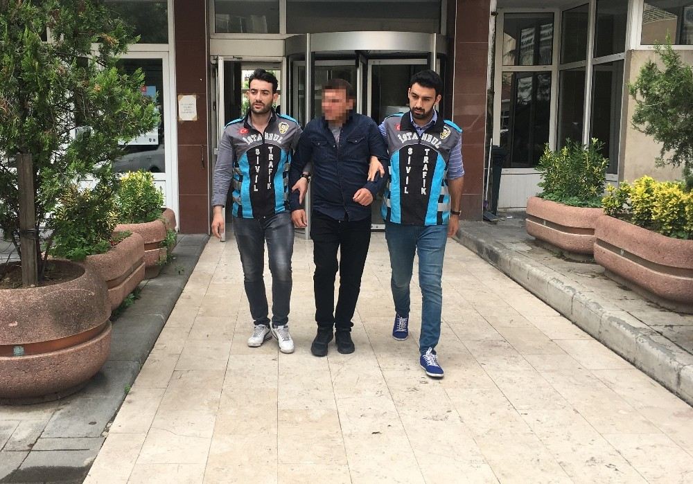 Tem Otoyolunu Trafiğe Kapatarak Drift Yapan Trafik Magandası Yakalandı