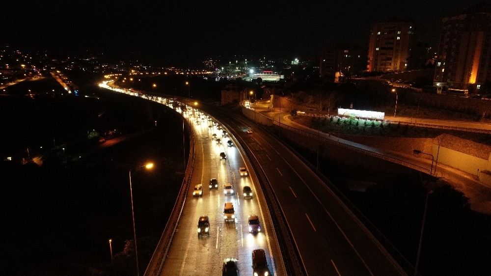 Temde Dönüş Yoğunluğu Havadan Görüntülendi