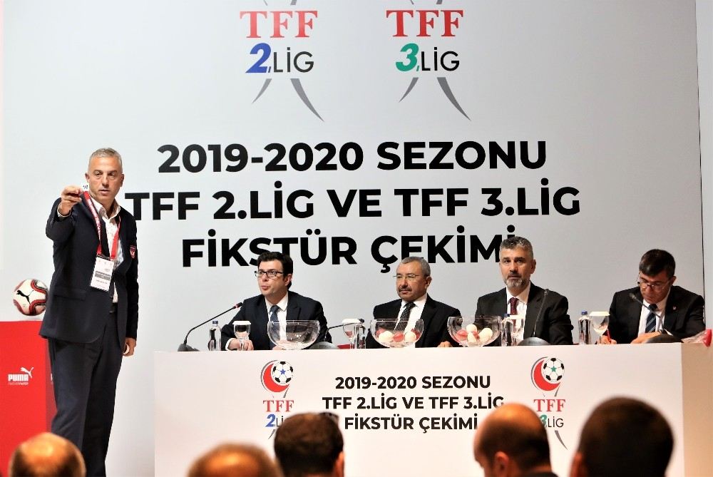 Tff 2. Ligin Fikstür Çekimi Yapıldı