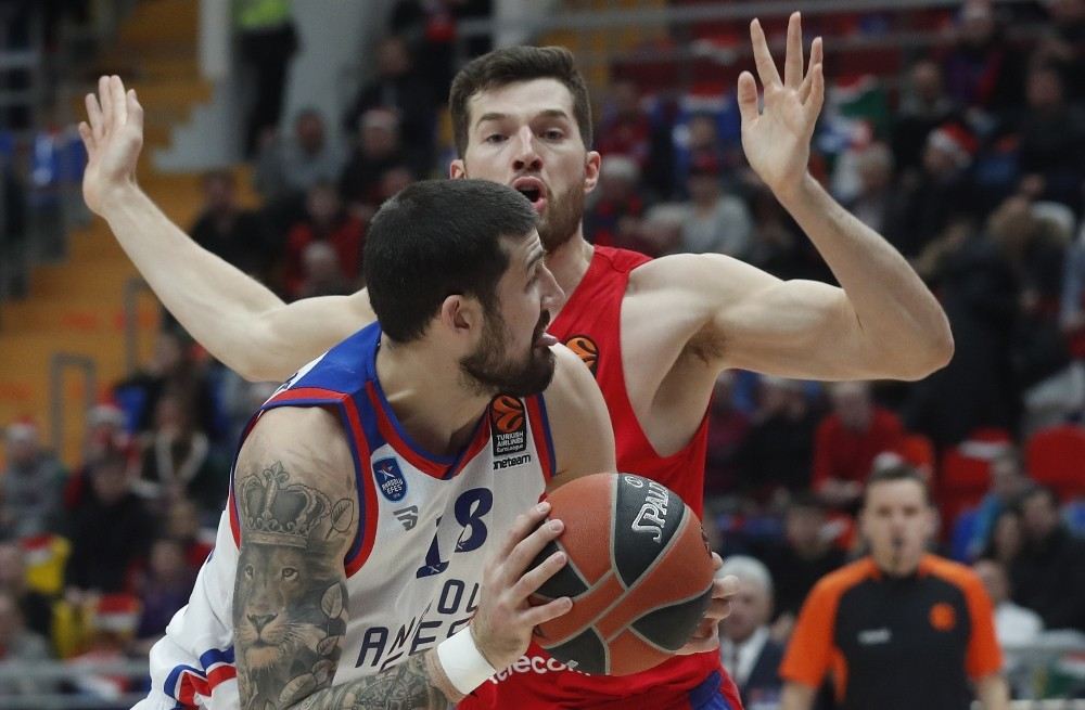 Thy Euroleague: Cska Moskova: 102 - Anadolu Efes: 84