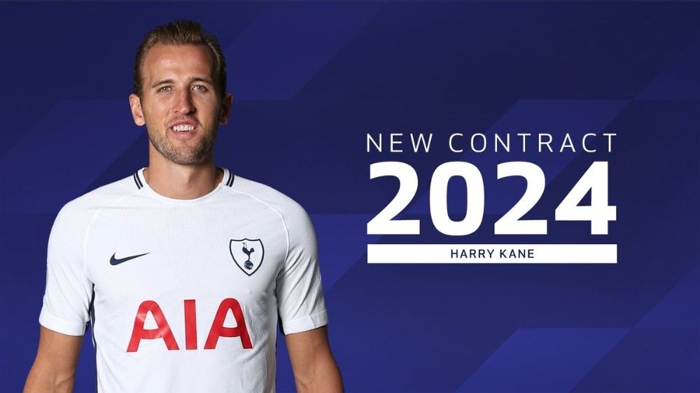 Tottenham, Harry Kanein Sözleşmesini 2024E Uzattı