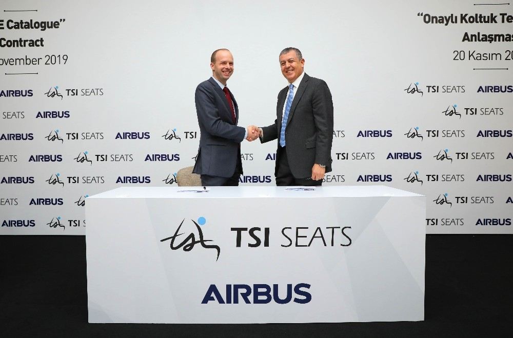 Tsı Seats, Airbusın Koltuk Tedarikçisi Oluyor
