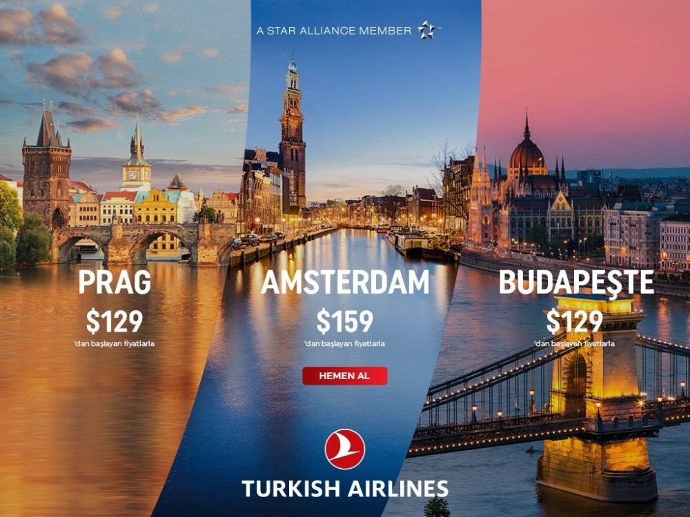 Türk Hava Yollarından Orta Avrupa Yolcuları İçin Kampanya