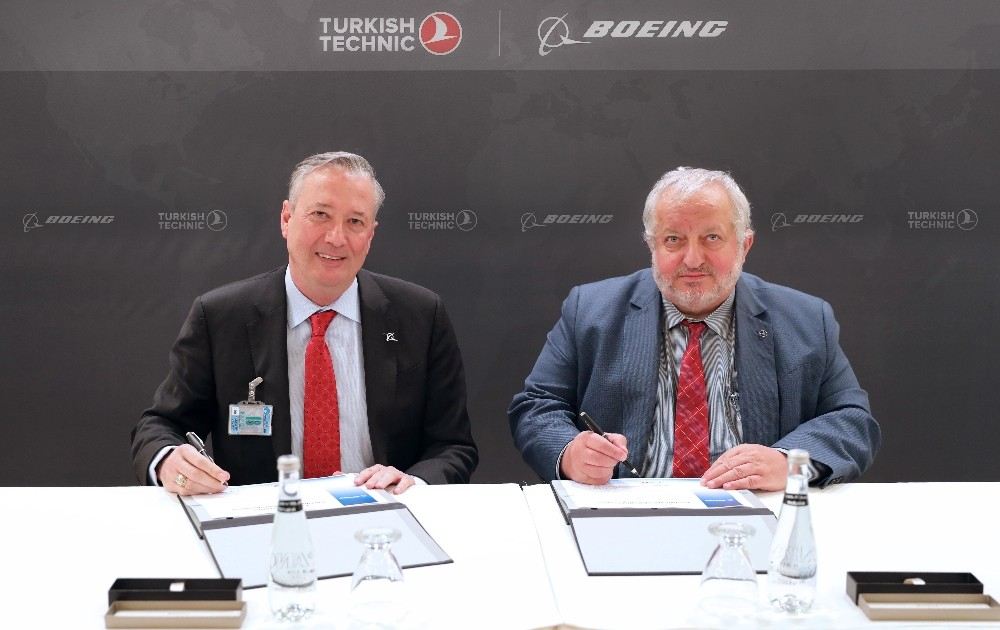 Türk Havayolları Boeing İle Uçak Bakım Anlaşması İmzaladı