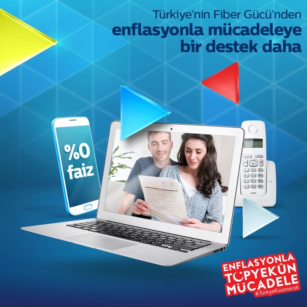 Türk Telekomdan Ödenmemiş Faturalar İçin ?Faizleri Sıfırlıyoruz Kampanyası