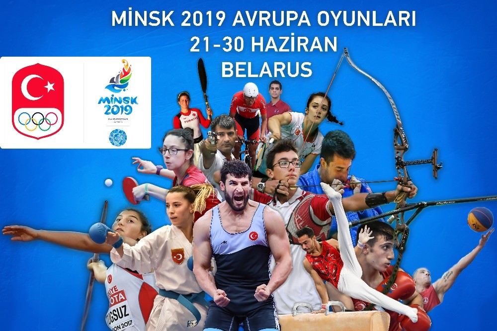 Türkiye, Minsk 2019 Avrupa Oyunlarına 110 Sporcuyla Katılacak