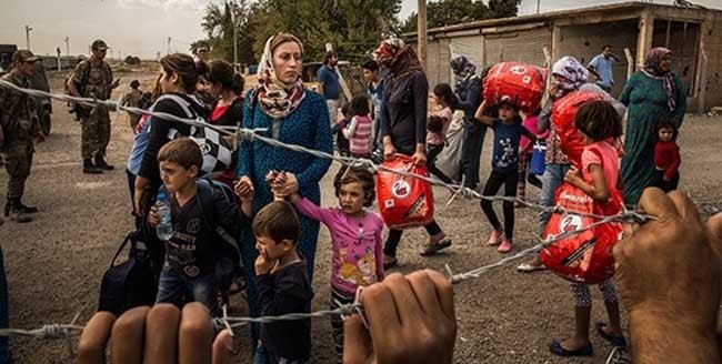 Türkiyede Üç Buçuk Milyon Suriyeli Yaşıyor