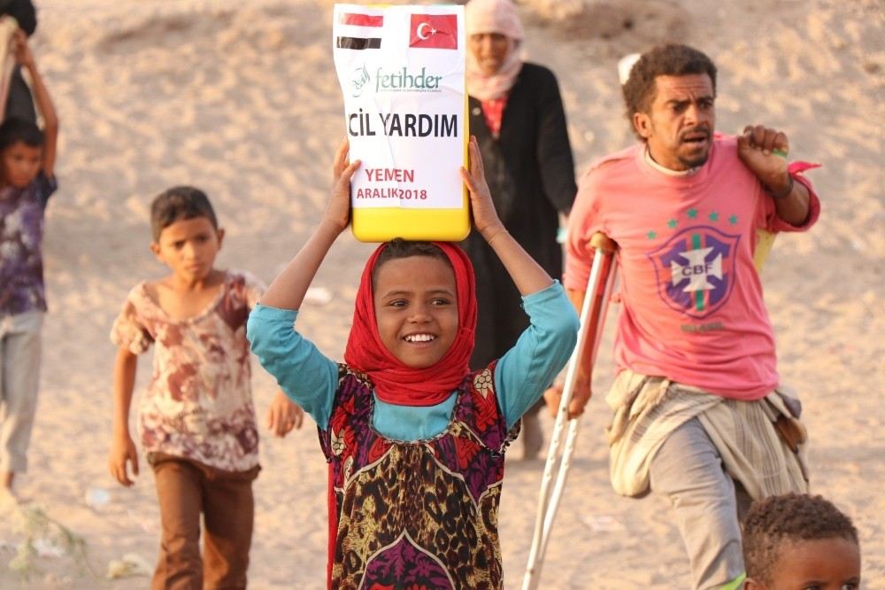 Türkiyeden Yemene İnsani Yardım