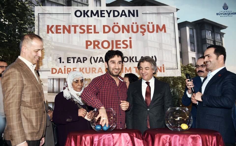 Türkiyenin En Büyük Kentsel Dönüşüm Projesinde Birinci Etap Kuraları Çekildi