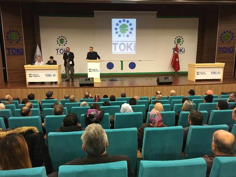 Tuzladaki Toki Evleri Hak Sahiplerini Buldu