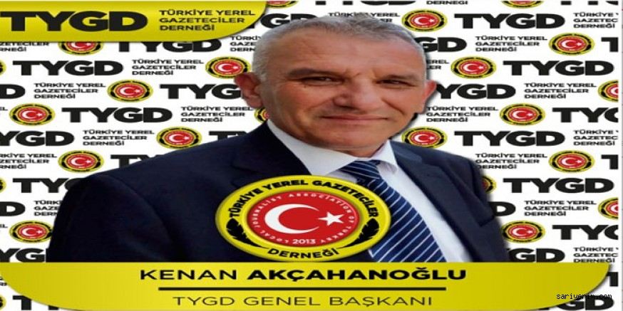 TYGD Genel Başkanı: Akçahanoğlundan, 21 Ekim Gazeteciler Bayramı Mesajı 
