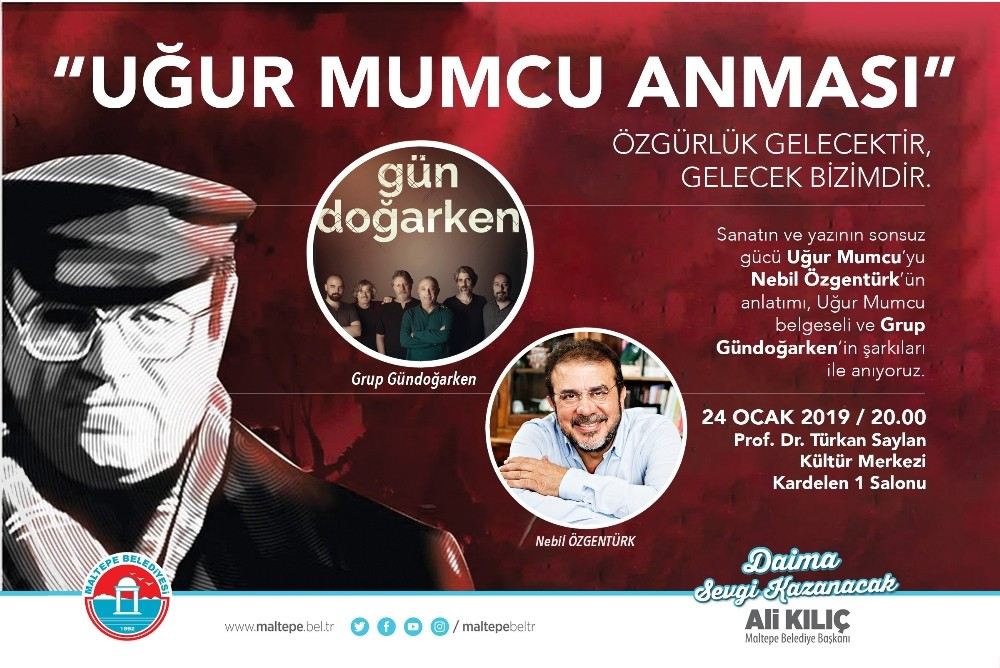 Uğur Mumcu Maltepede Anılacak