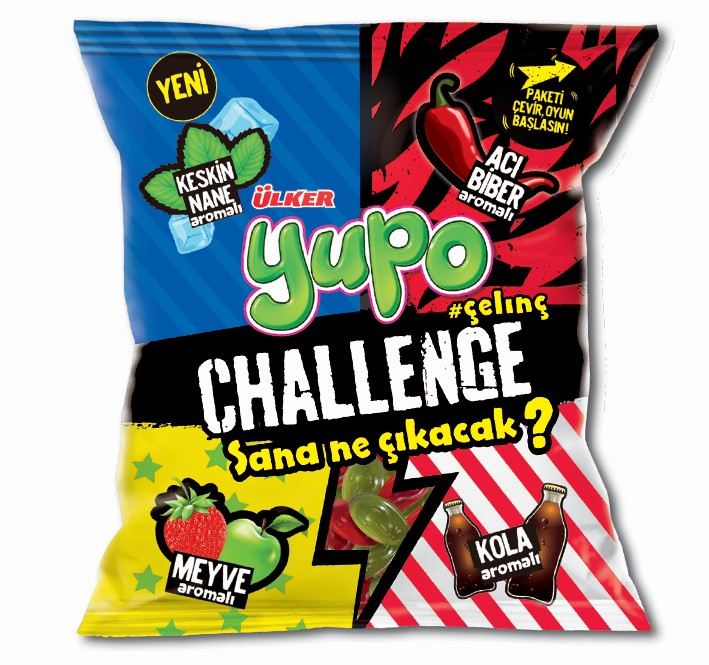 Ülkerin Yeni Ürünü Yupo Challenge Eğlendirecek