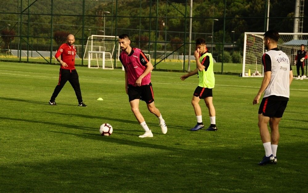 Ümit Milli Takım, Arnavutluk Maçı Hazırlıklarını Sürdürdü