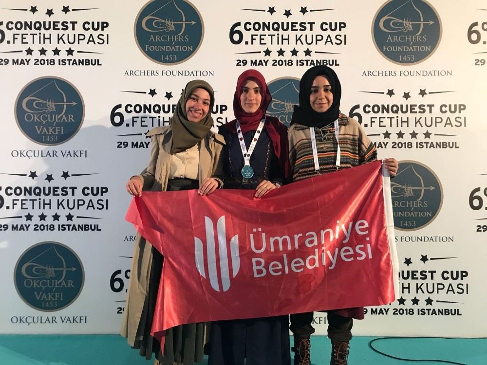Ümraniye Belediyesi 6Ncı Fetih Kupası Geleneksel Okçuluk Yarışmasında Dünya İkincisi Oldu