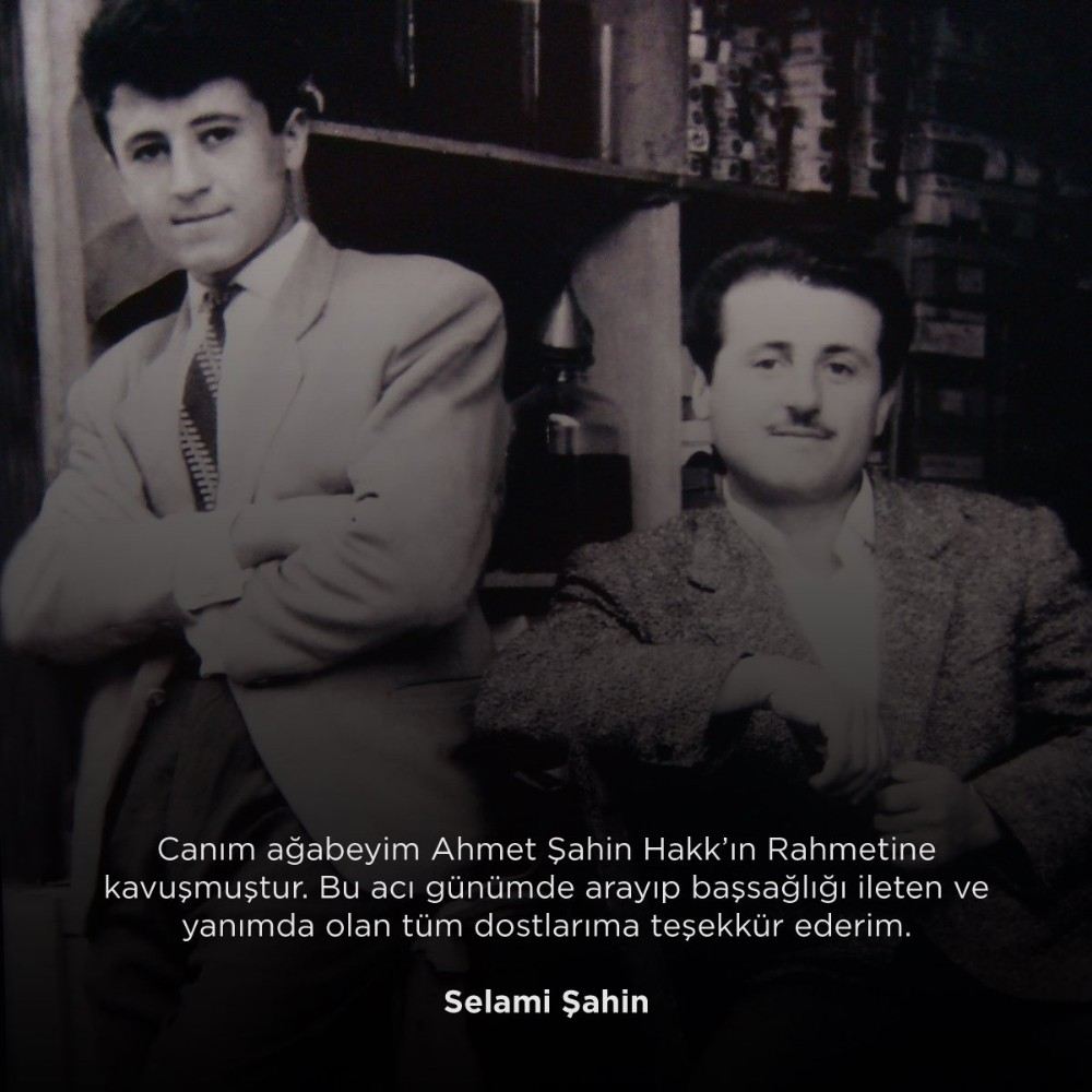 Ünlü Sanatçı Selami Şahinin Acı Günü