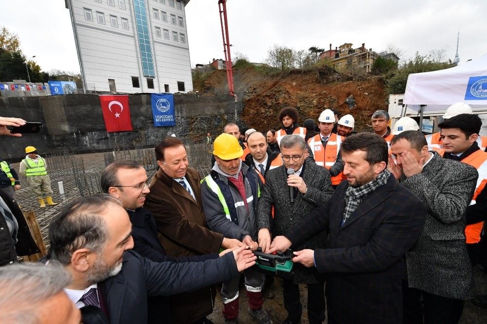 Üsküdarda Oğuzhan Camii Temel Atma Töreni Gerçekleştirildi