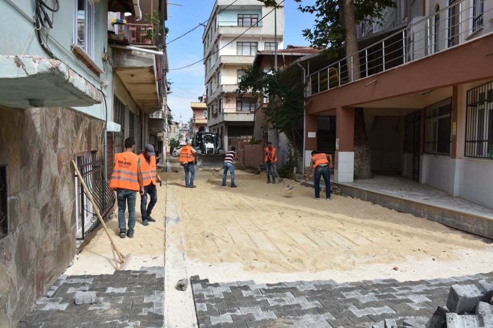 Üstyapı Çalışmaları Hız Kesmeden Devam Ediyor