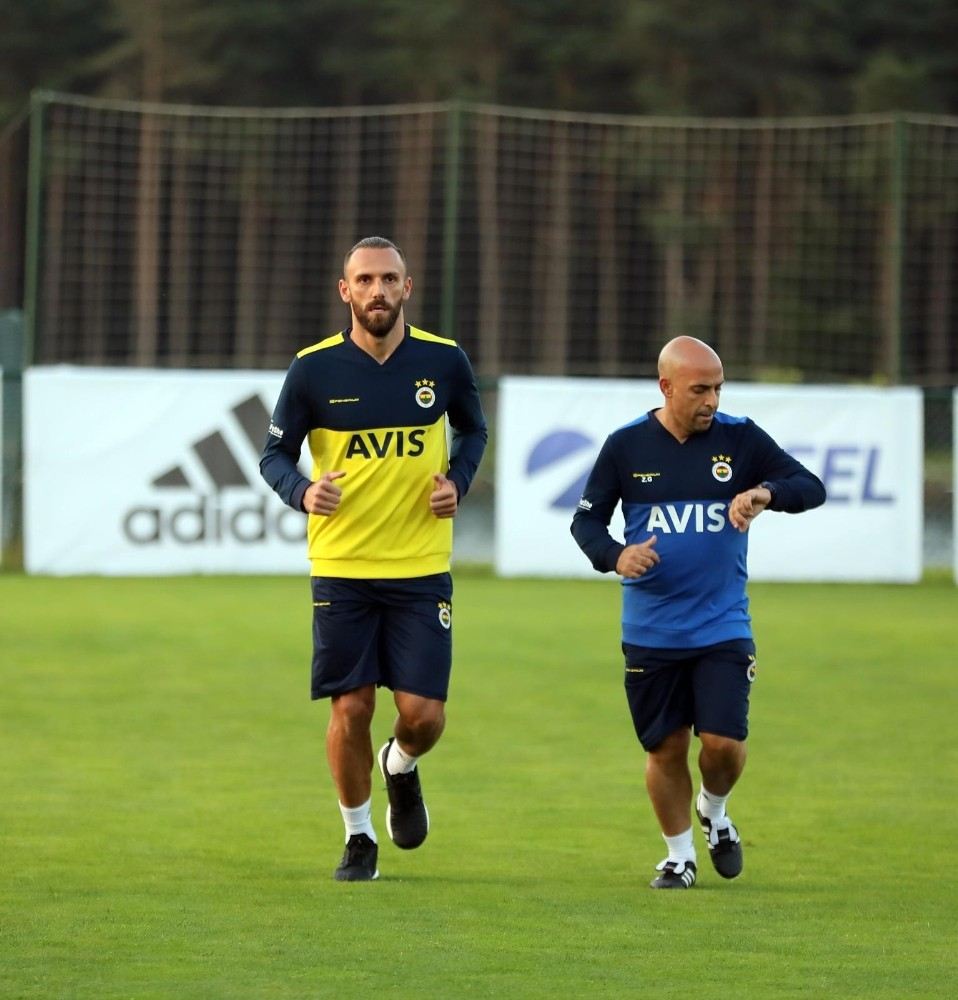 Vedat Muriç, Fenerbahçede İlk Antrenmanına Çıktı