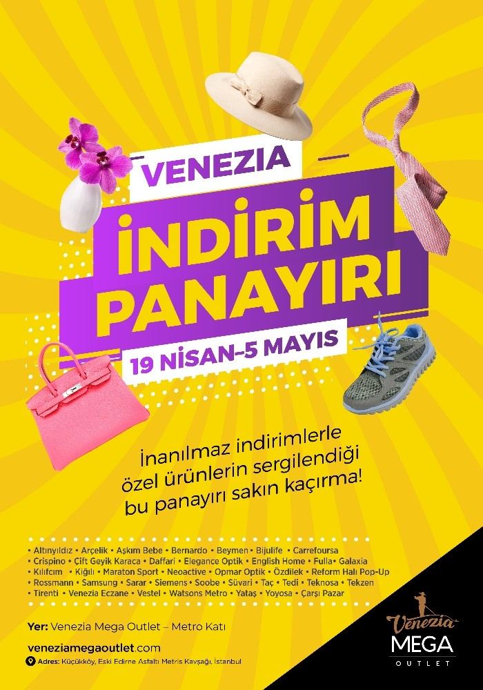 Venezia Mega Outlette İndirim Panayırı