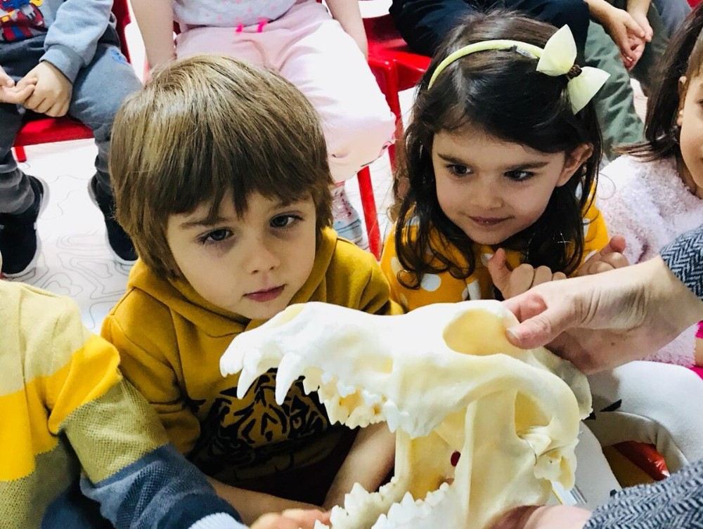 Veterinerlerden Minik Öğrencilere Eğitim