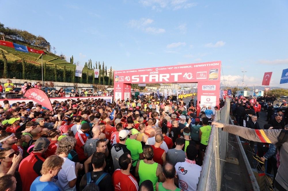 Vodafone İstanbul Maratonu 41İnci Kez Koşuldu