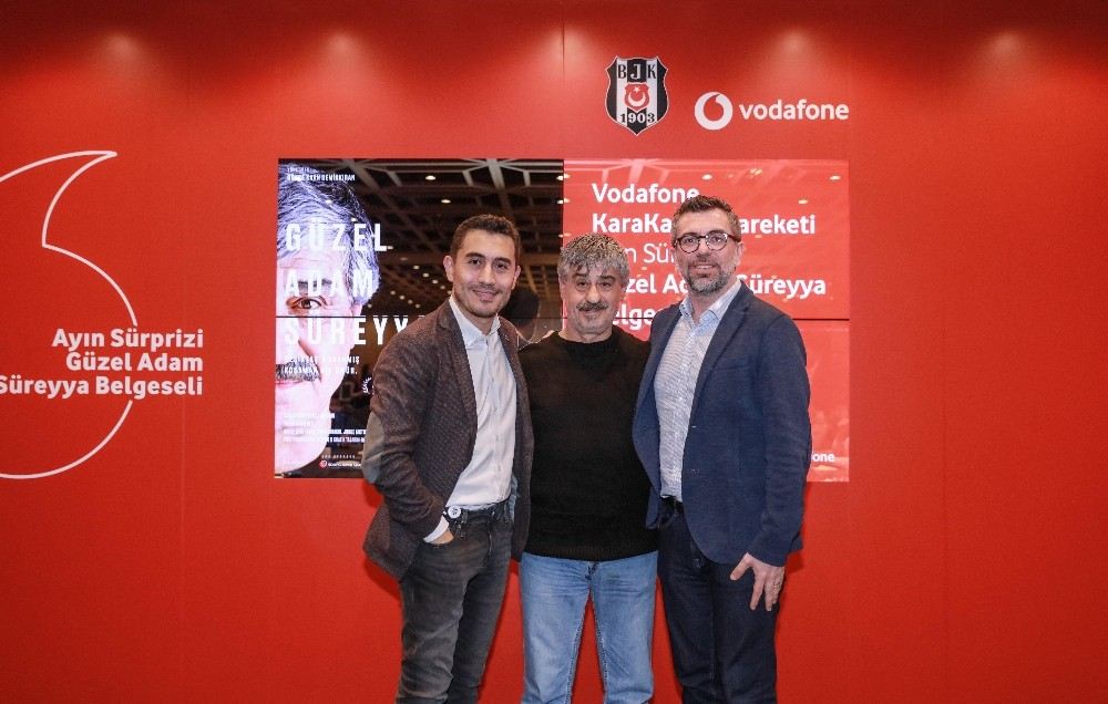 Vodafone Karakartallılar Beşiktaş Efsanesi Süreyya Soner İle Buluştu