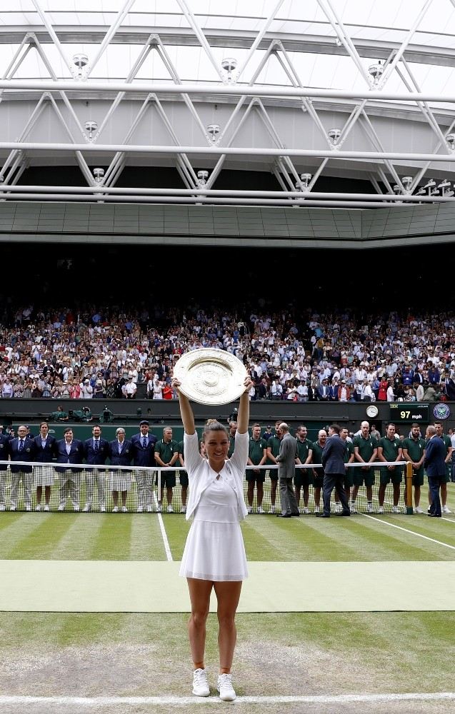 Wimbledonda Şampiyon Simona Halep
