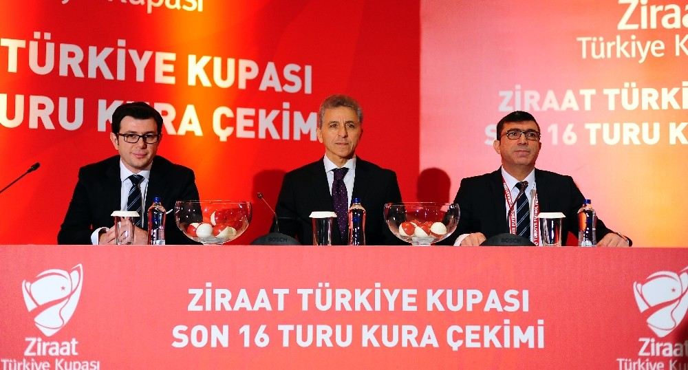 Ziraat Türkiye Kupası Son 16 Turu Kura Çekimi Yapıldı