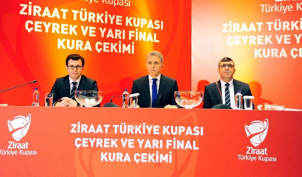 Ziraat Türkiye Kupasında Çeyrek Ve Yarı Final Kuraları Çekildi